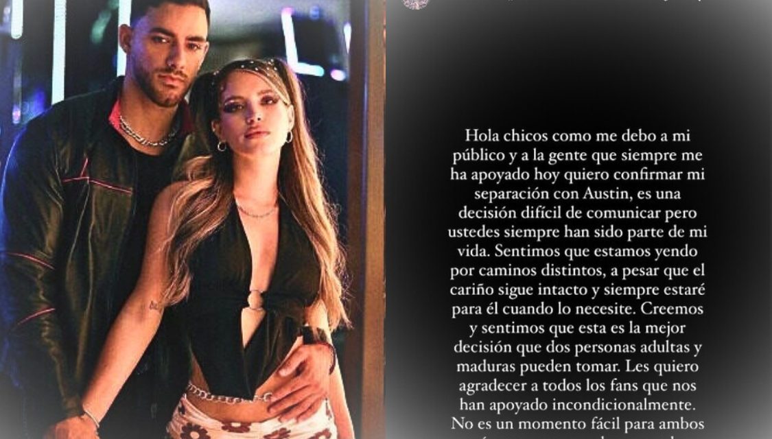 Flavia Laos y Austin Palao terminaron a través de Instagram. (Composición: La Razón).