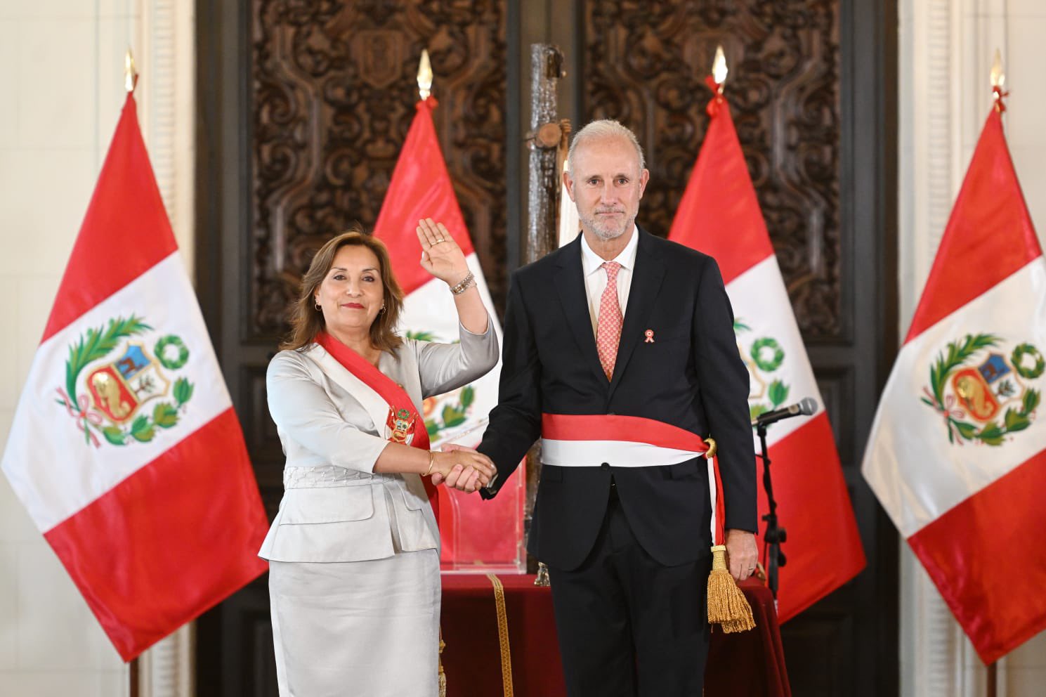 Javier González Olaechea asume como el nuevo ministro de Relaciones Exteriores. (Foto: Cancillería).