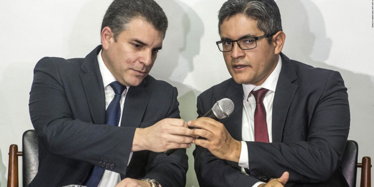 Fiscales Rafael Vela y José Domingo Pérez