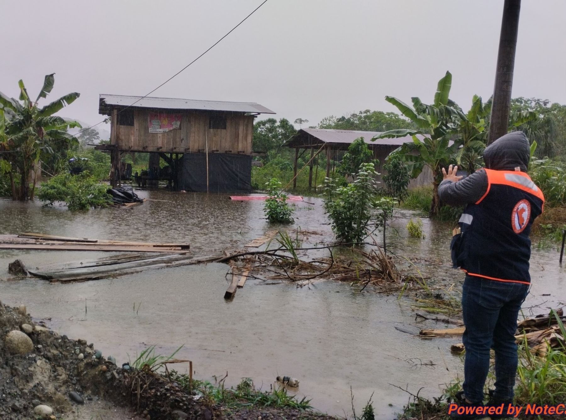 Huánuco: 112 familias afectadas deja el desborde de ríos por lluvias intensas en La Morada