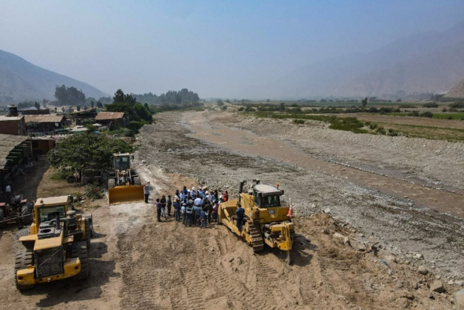 El Niño: Midagri supervisó labores de limpieza en puntos críticos del río Chillón