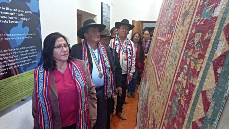 Ministerio de Cultura realizó la restauración y devolución de la alfombra de casa de Túpac Amaru II