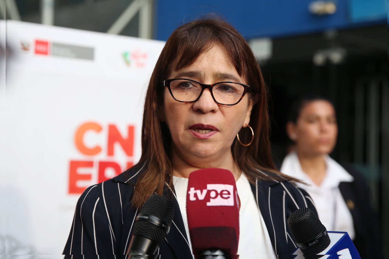 Ministra de Educación Miriam Ponce