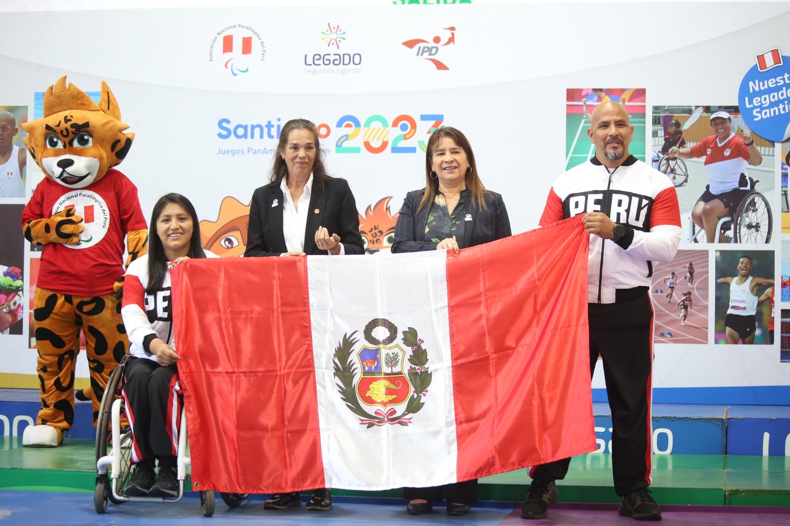 Ministra de Educación deseó éxito a paratletas en Juegos Panamericanos