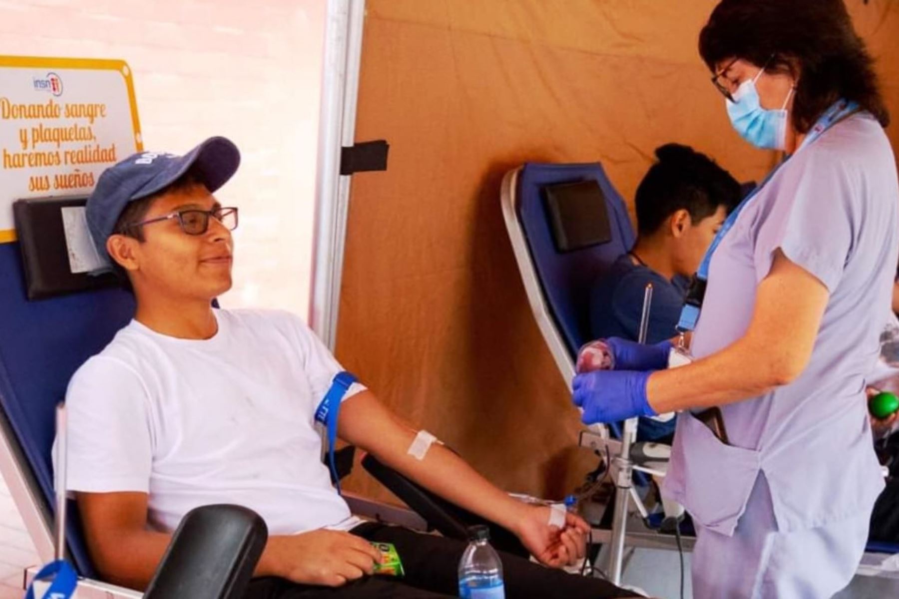 Minsa: universitarios en una iniciativa para promover la donación voluntaria de sangre