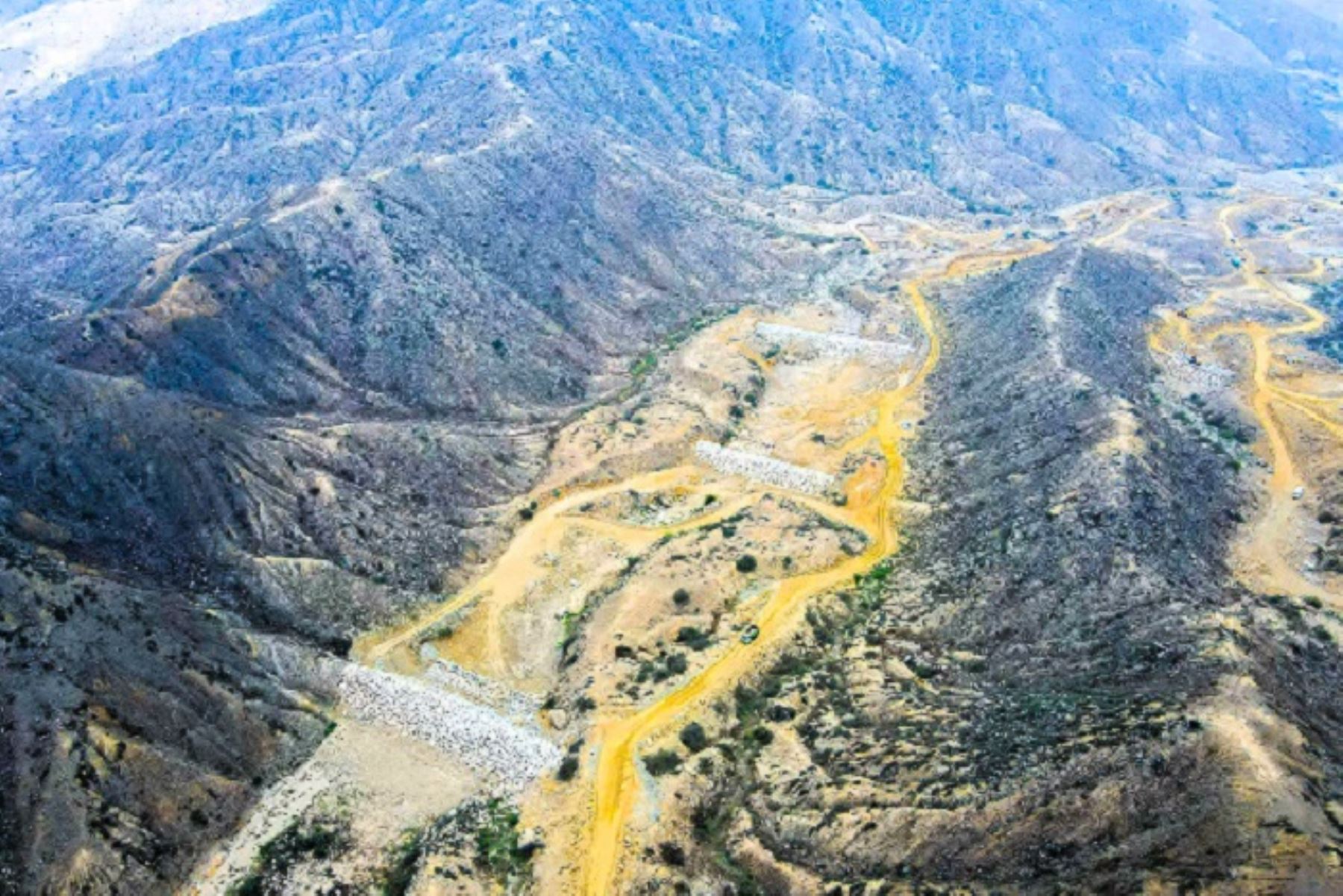 La Libertad: culmina construcción de 35 diques en quebrada San Idelfonso