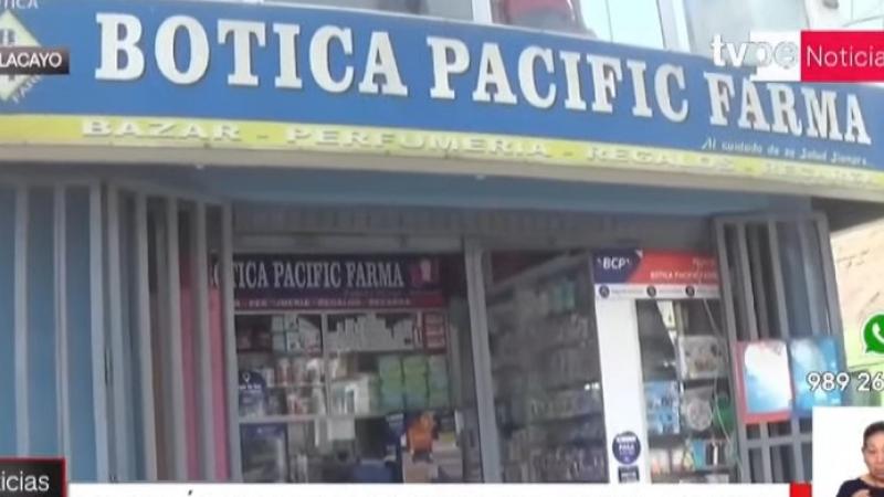 Chaclacayo: ladrones ingresan a botica y roban más de S/70,000