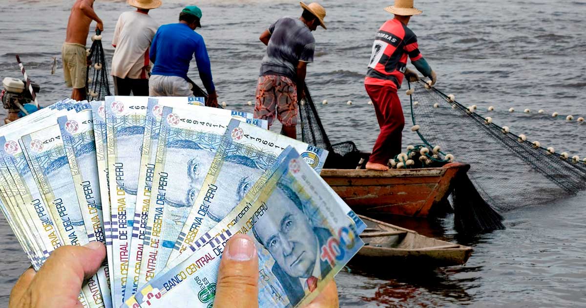 Gobierno entregará bono de S/700 para los pescadores
