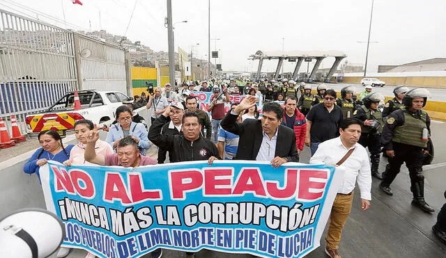Habeas corpus contra  peaje en Puente Piedra  entra a su recta final