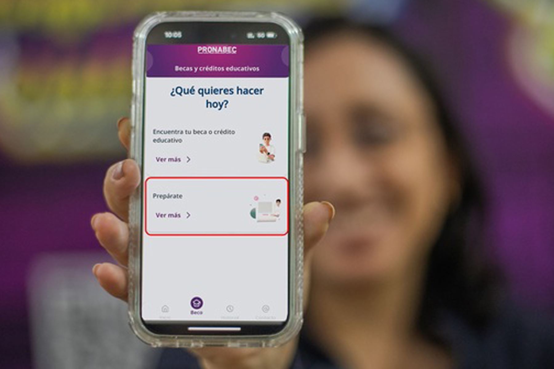 Pronabec presenta una app móvil para fortalecer el aprendizaje de los aspirantes a la Beca 18-2024