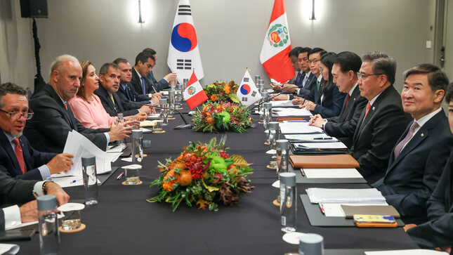 Foro APEC: presidenta Boluarte se reunió con presidentes de Corea y China