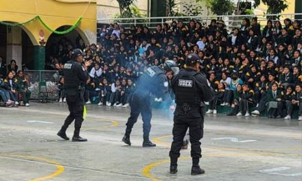 Arequipa: escolares recibieron charlas para evitar accidentes por pirotecnia