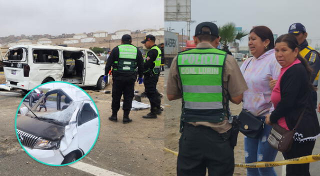 Sutran denunció penalmente a conductor y propietario de minivan tras accidente en Lurín