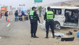 Minsa: dos heridos graves entre los afectados por accidente vehicular en Lurín