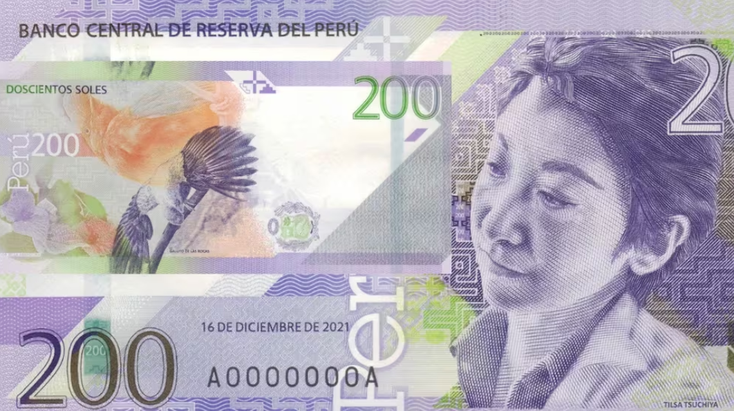 Nuevo billete de S/ 200 en circulación por el Banco Central de Reserva
