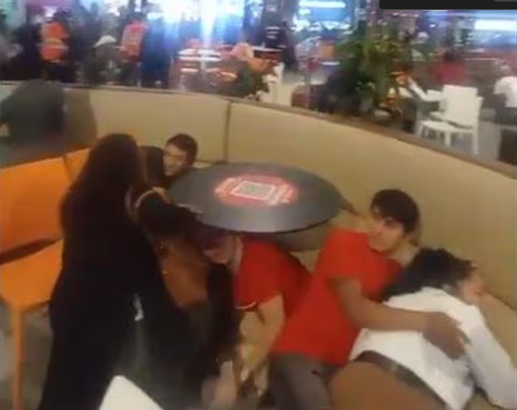 Reportan balacera en Mall de Trujillo