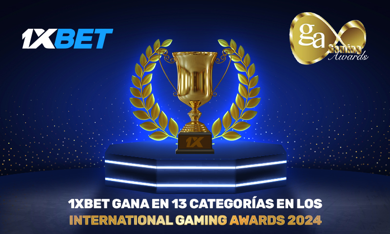 1xBet avanza hacia la victoria en 13 categorías de los International Gaming Awards 2024