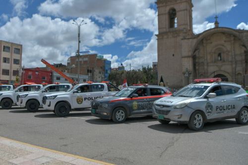 Mininter adquiere 179 vehículos policiales para asegurar la seguridad de la ciudadanía