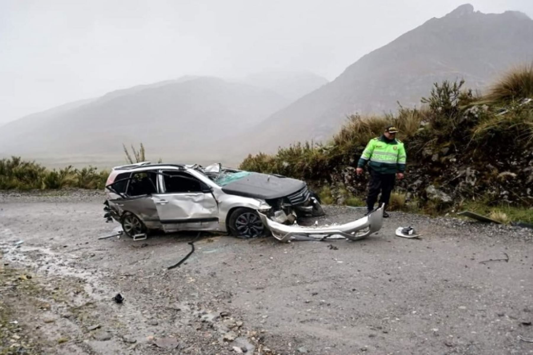 Áncash: dos mujeres mueren en accidente ocurrido en vía Pachocoto-Pastoruri