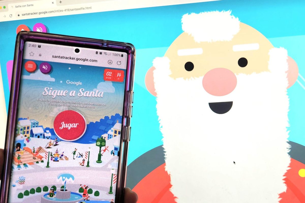 Google presenta el trayecto que hará Papá Noel en esta Navidad