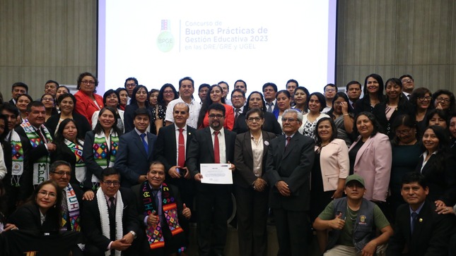 109 docentes de Lambayeque fueron galardonados en Concurso Nacional de Buenas Prácticas Docentes