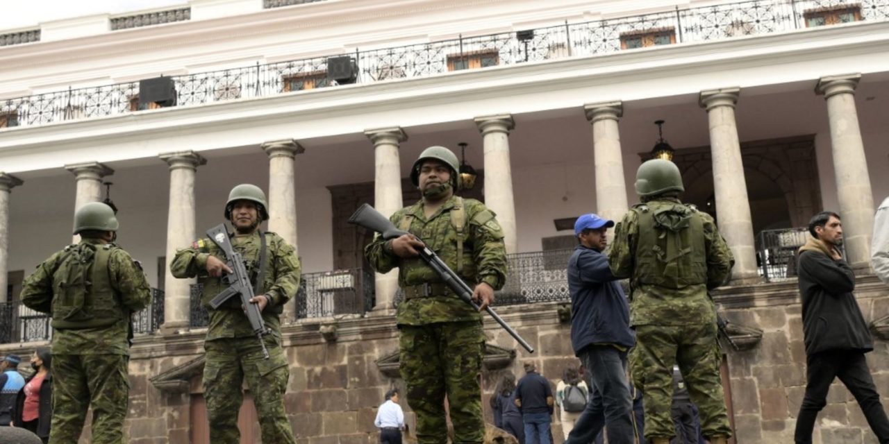 Crimen organizado: Narcotráfico contra la democracia ecuatoriana