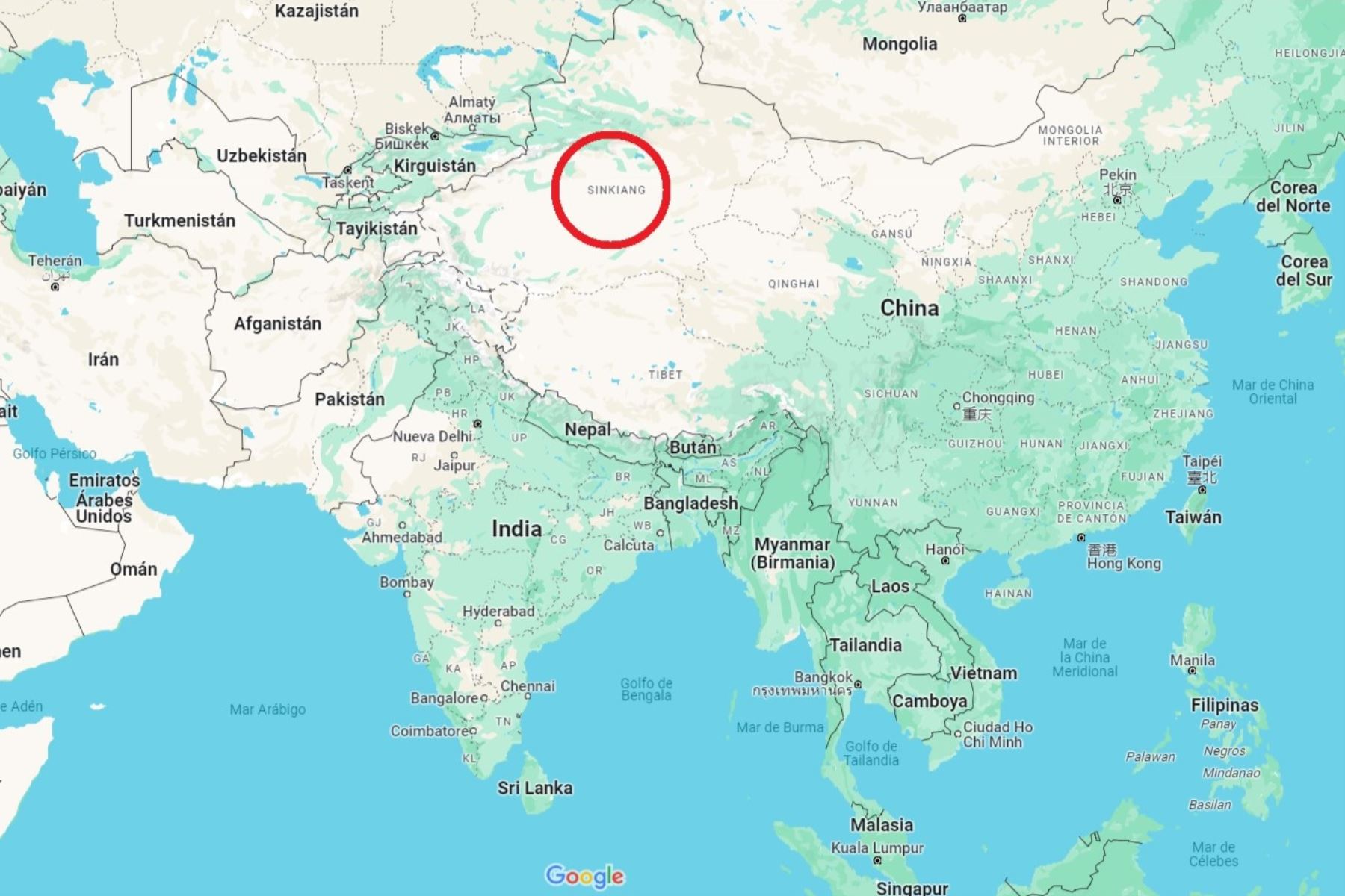 China: terremoto de 5.6 sacude una vez más Xinjiang