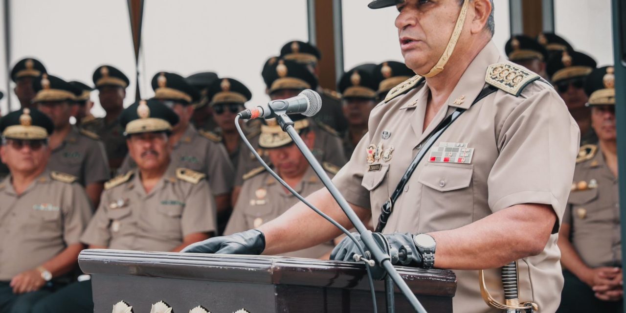 General Víctor Zanabria se compromete a vencer la criminalidad