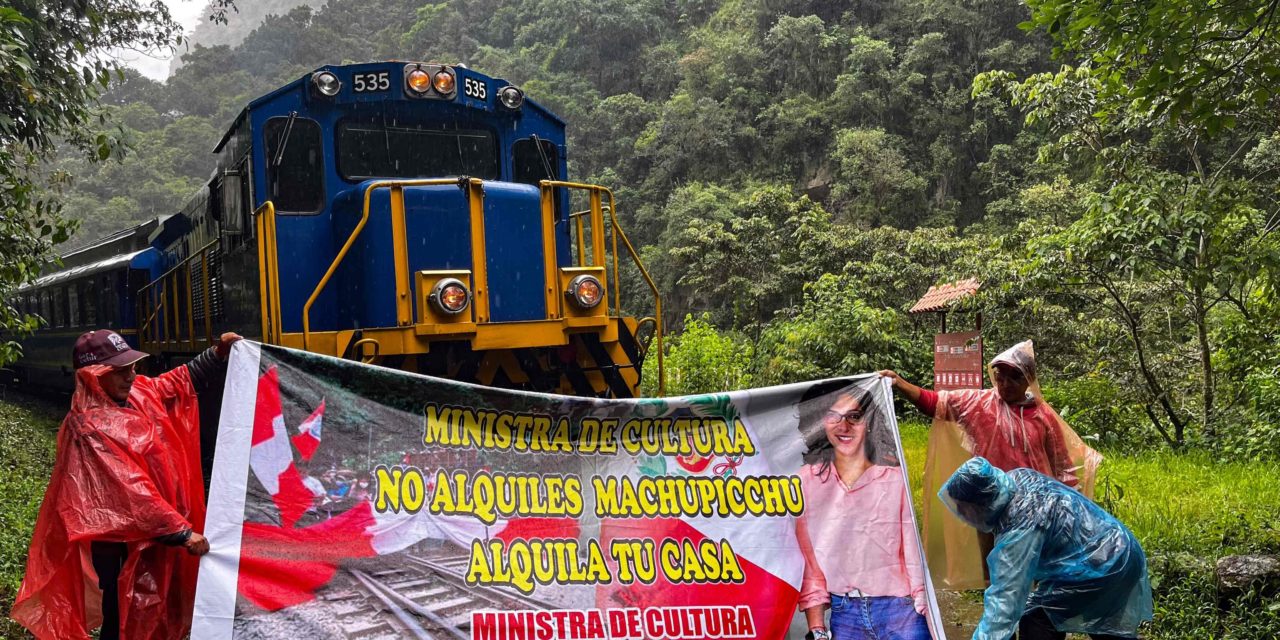Cusco: Huelga de residentes afecta turismo en Machu Picchu