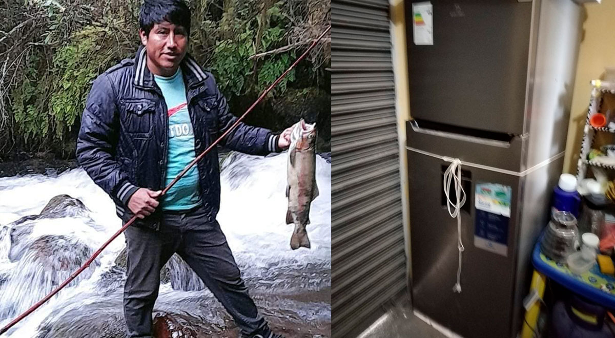 Avelino Auccahuaqui Melo se suicidó tras asesinar a su pareja, una joven de 23 años, y luego descuartizarla y guardar en seguida sus restos en una refrigeradora