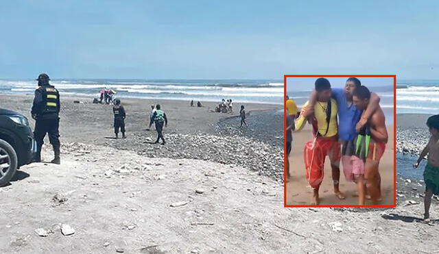 Bañista muere en playa de Tacna mientras celebraba Año Nuevo