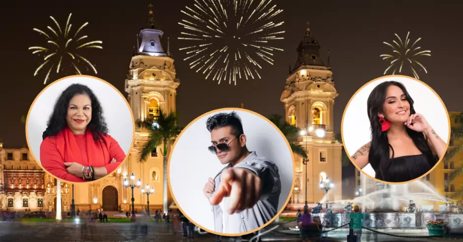 Conoce los artistas que se presentarán en el Aniversario de Lima 2024
