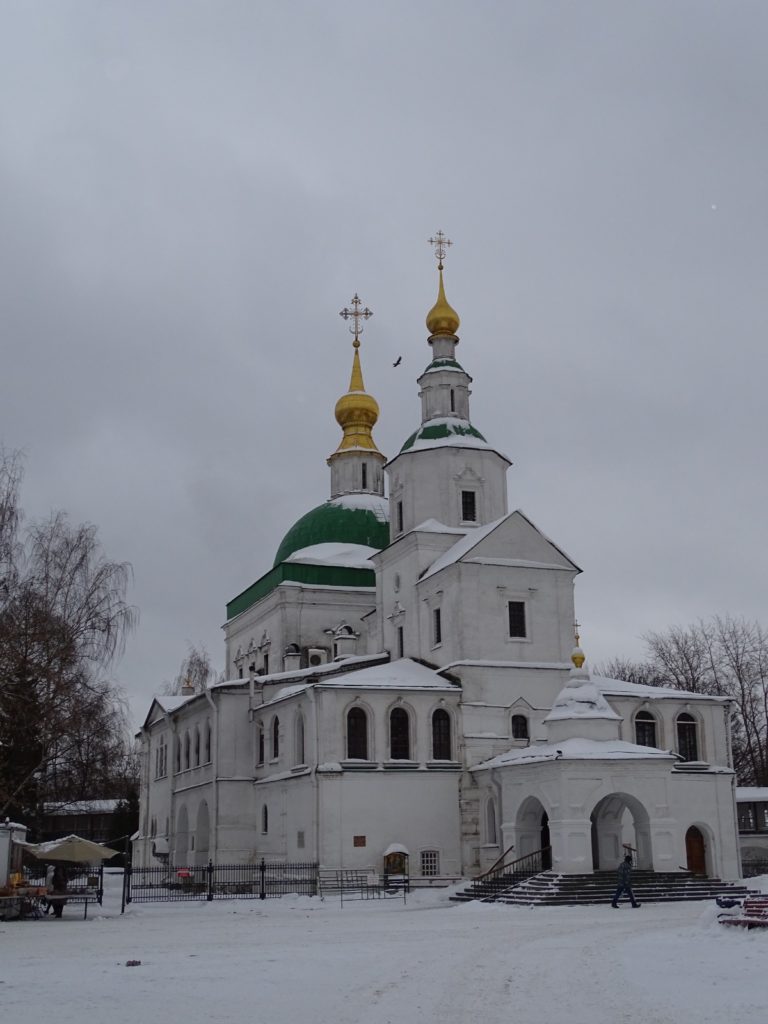 Monasterio de Donskoy, en Moscú.