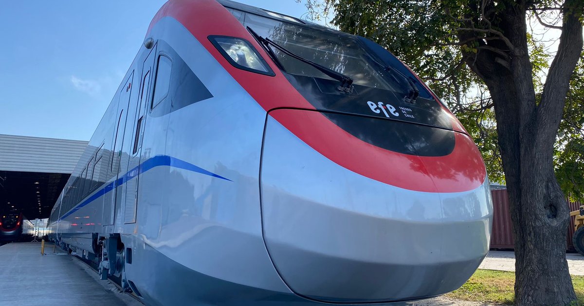 Chile inaugura el tren más rápido y moderno de Sudamérica