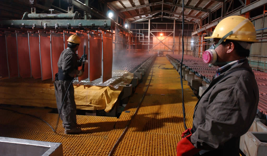 Minería: Perú sigue segundo en producción de cobre