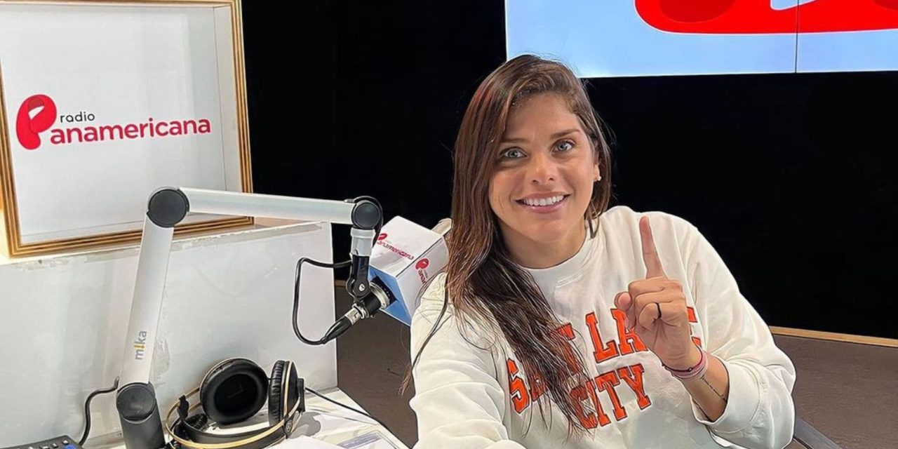Giovanna Valcárcel se mantiene firme en radio Panamericana