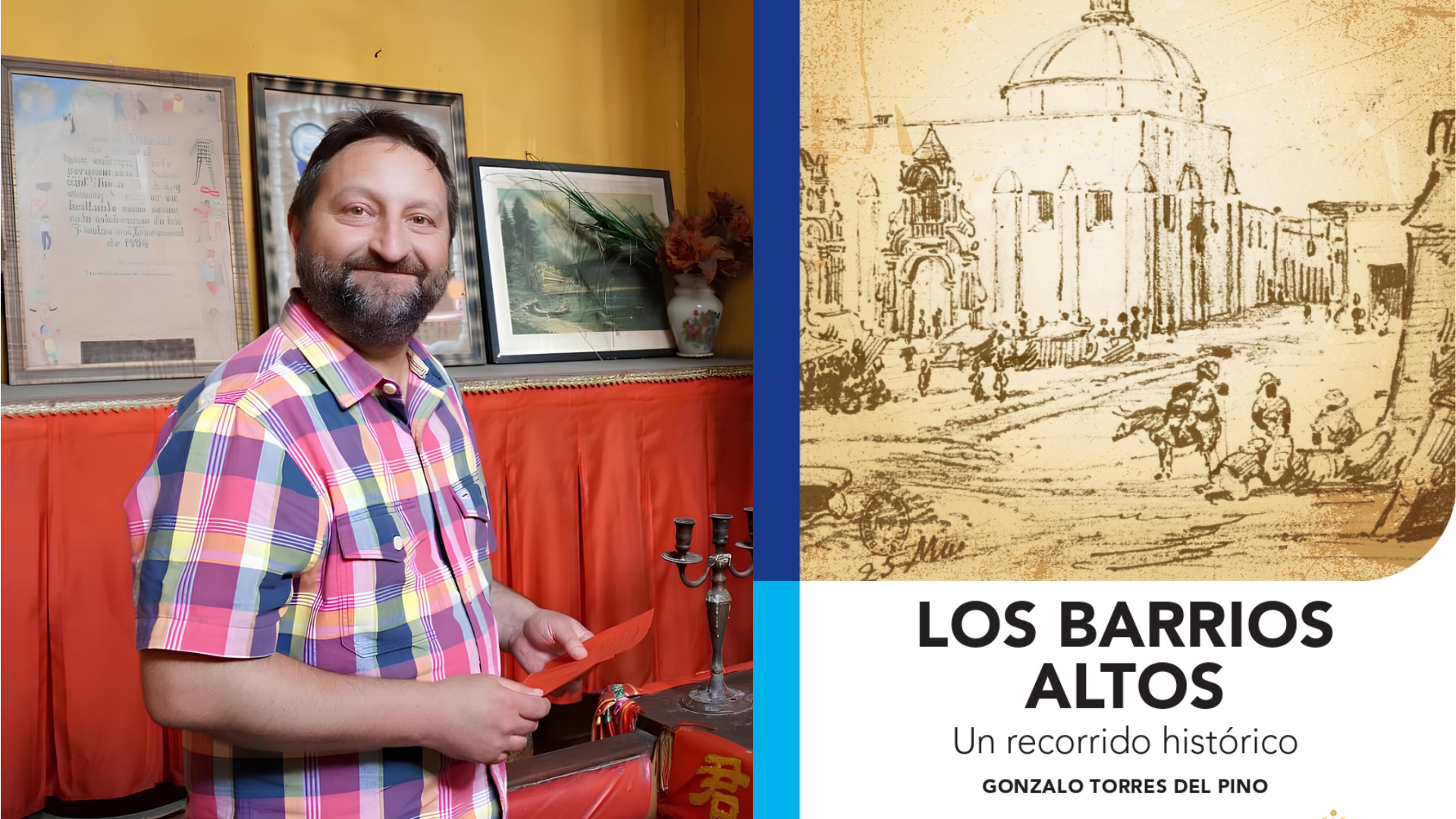 Presentan munilibro “LOS BARRIOS ALTOS. Un recorrido histórico” de Gonzalo Torres