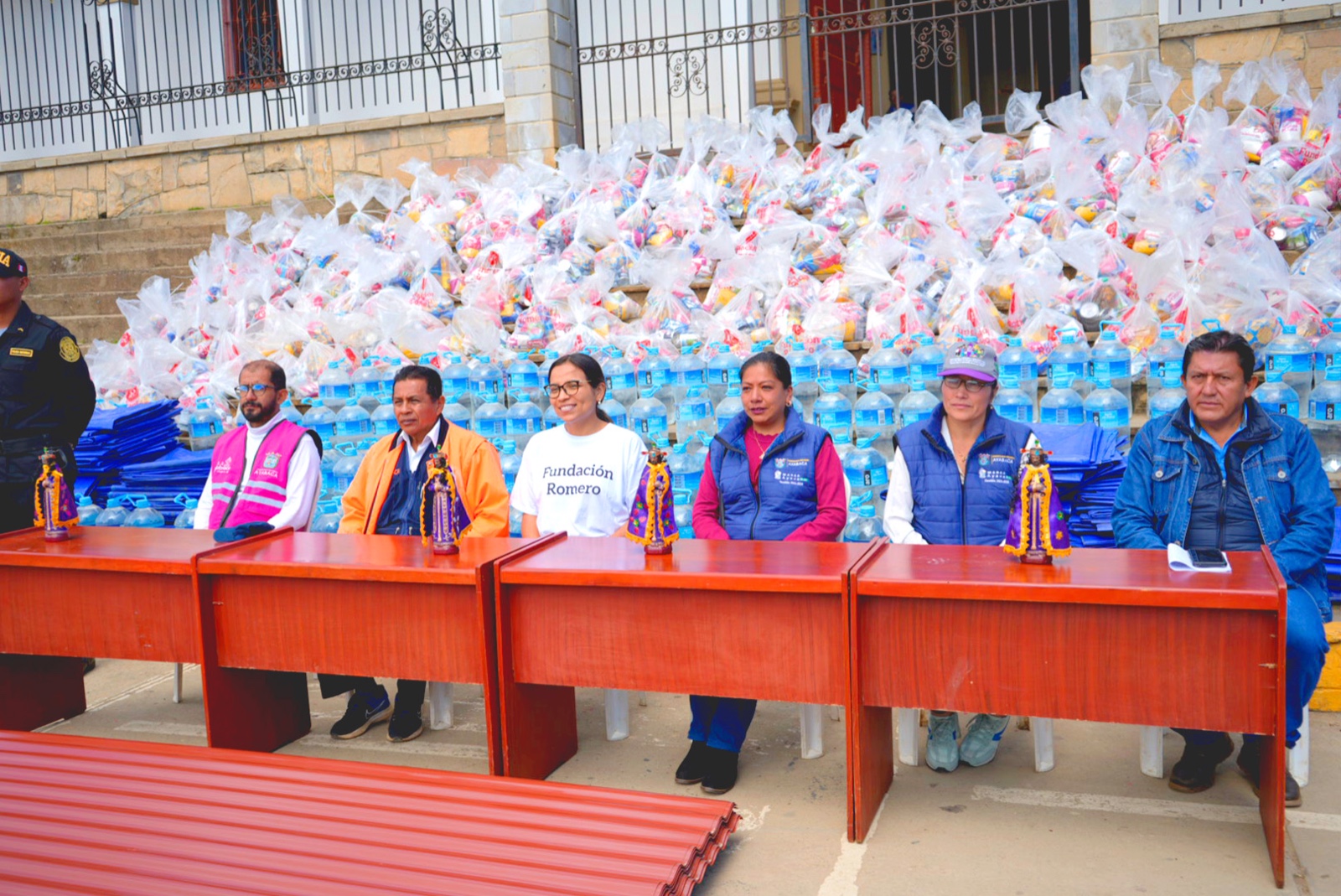 Entregan cuatro toneladas de alimentos a damnificados por el Fenómeno El Niño en Ayabaca