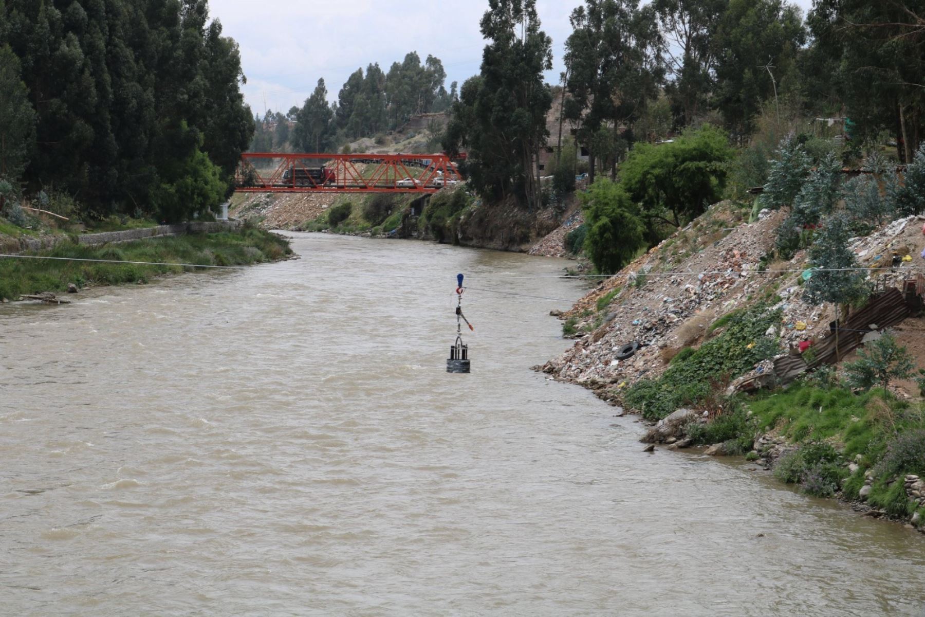 Ante el incremento de las lluvias, este es el comportamiento del río Mantaro