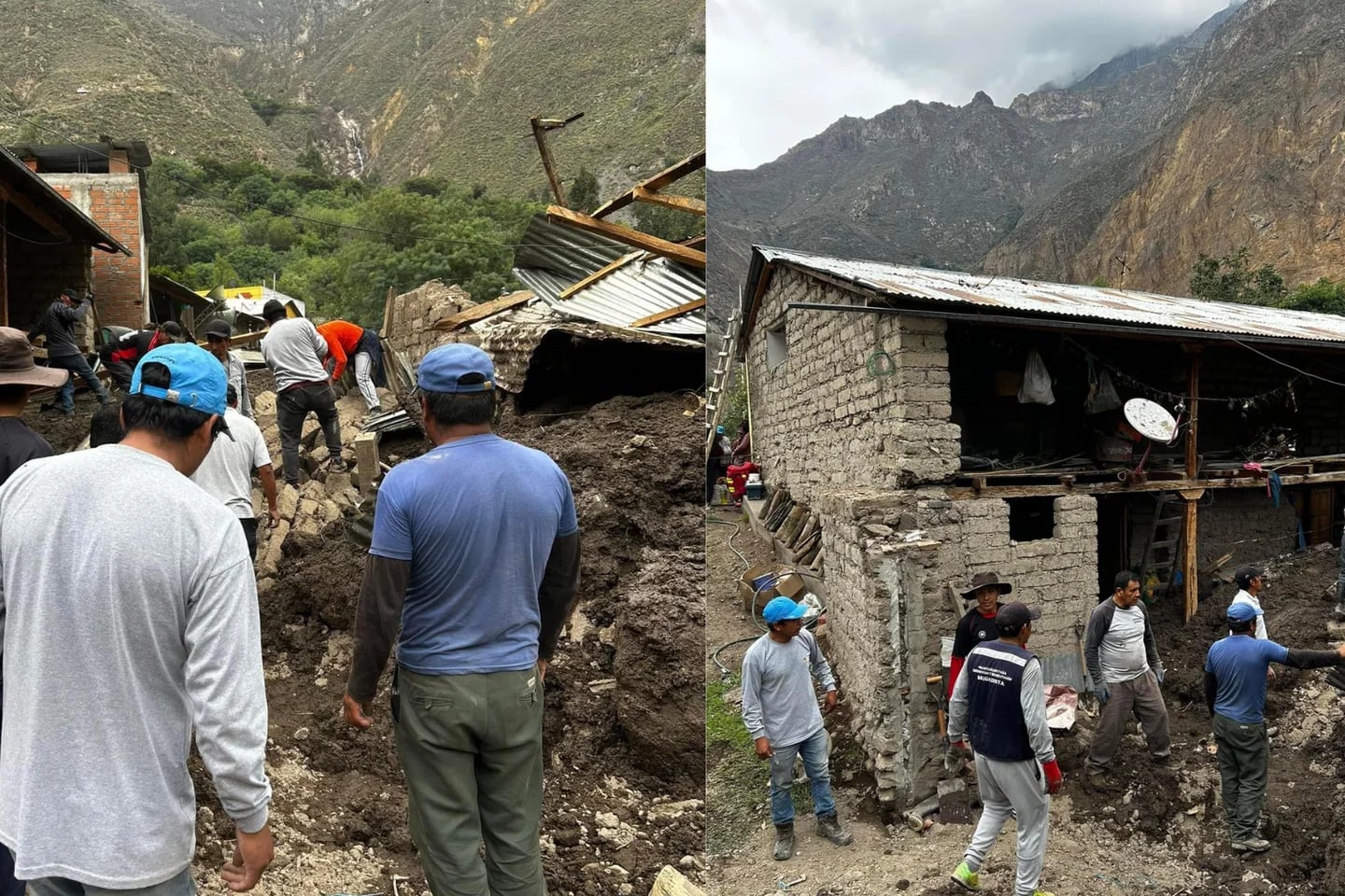 Ayacucho: deceso de dos personas tras caída de huaico