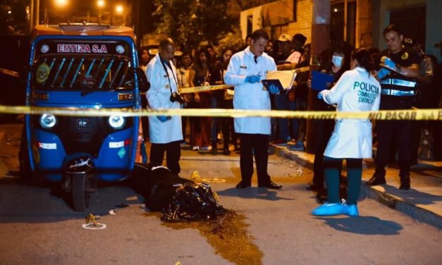 Taxistas asesinados por sicarios en Lima Norte