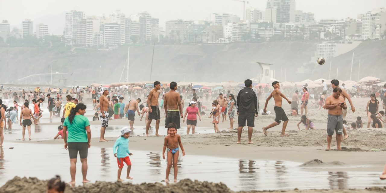 Playa - golpe de calor