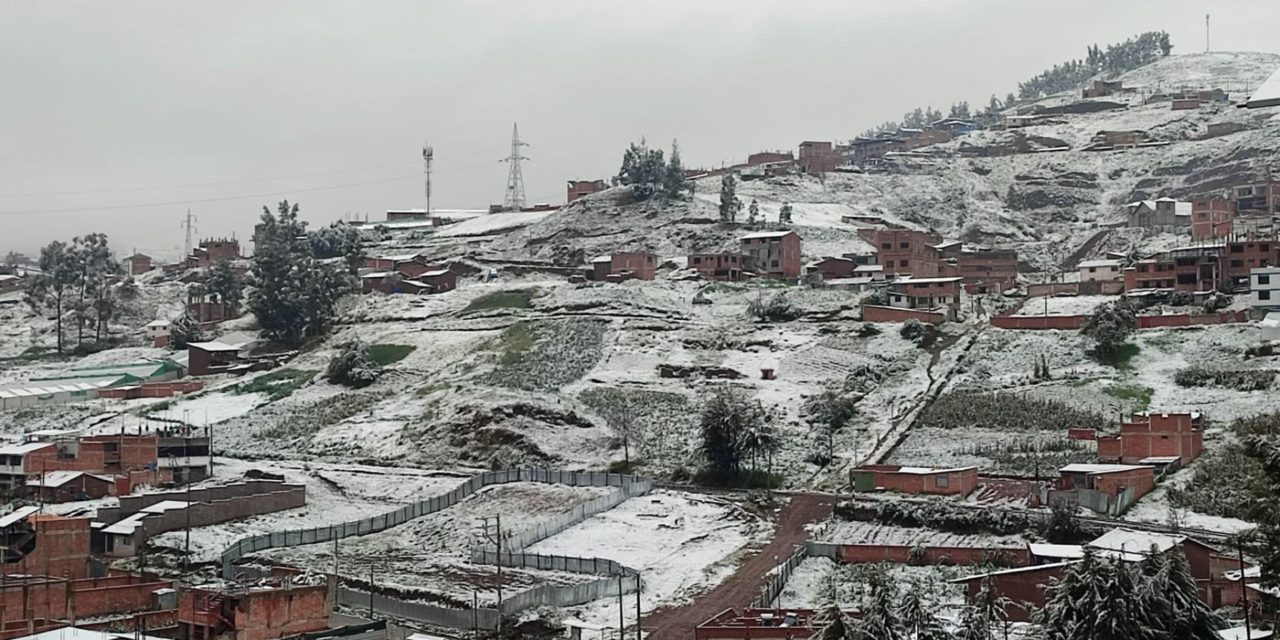 Puno: bajas temperaturas afectan cultivos en el altiplano