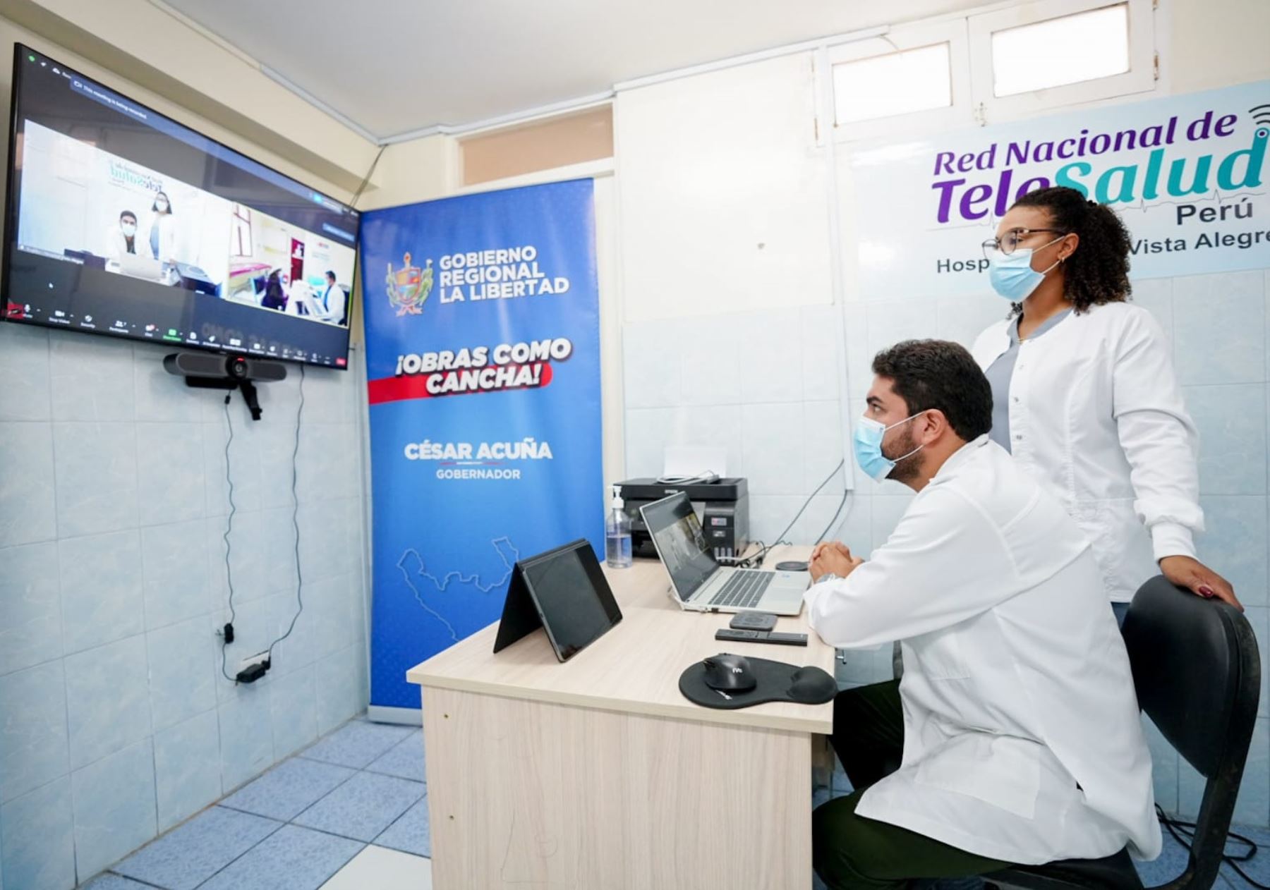 La Libertad implementa el servicio de telemedicina en 268 centros de salud de la región