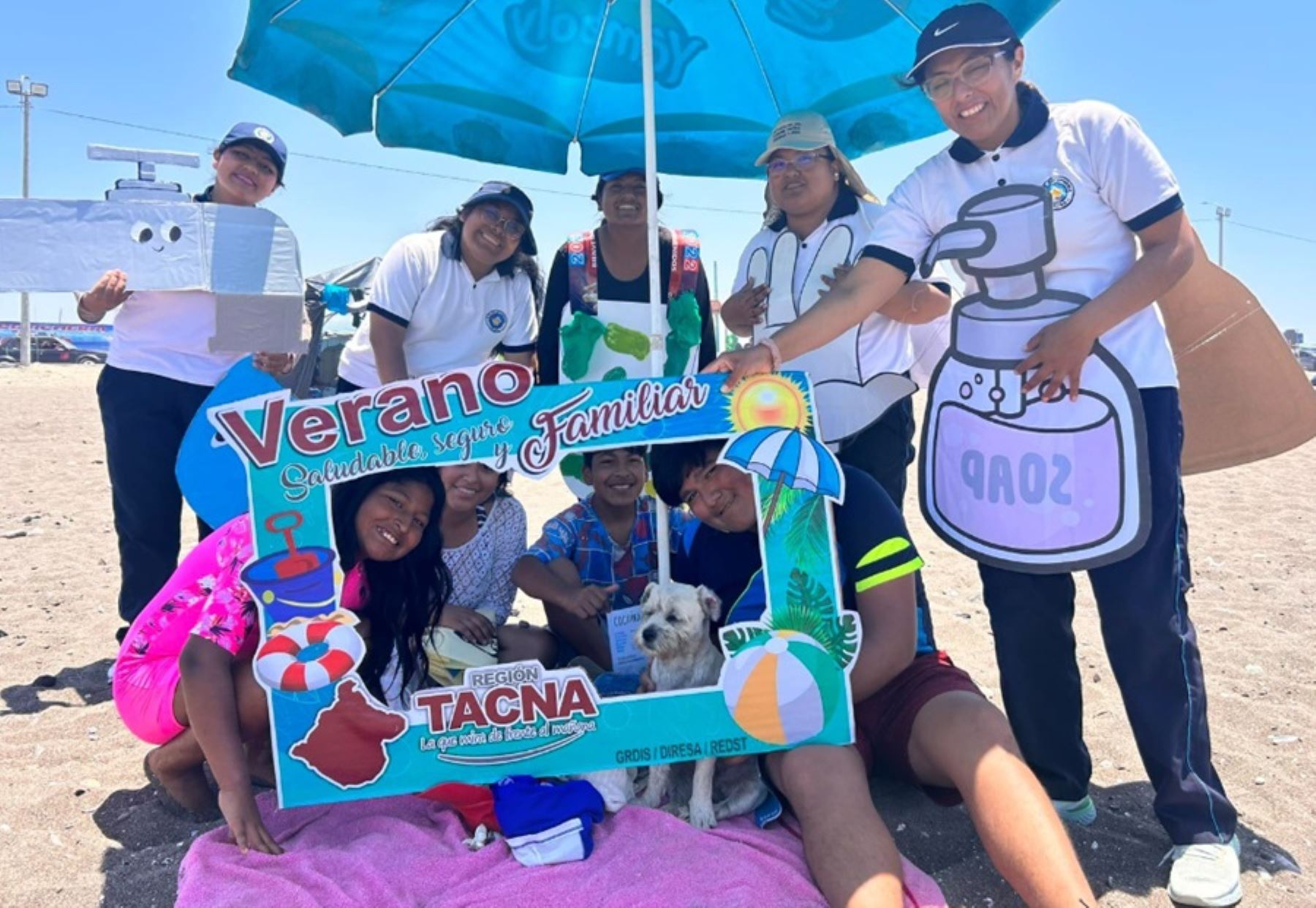 Tacna: Lanzan campaña “Verano saludable” en playas de la región