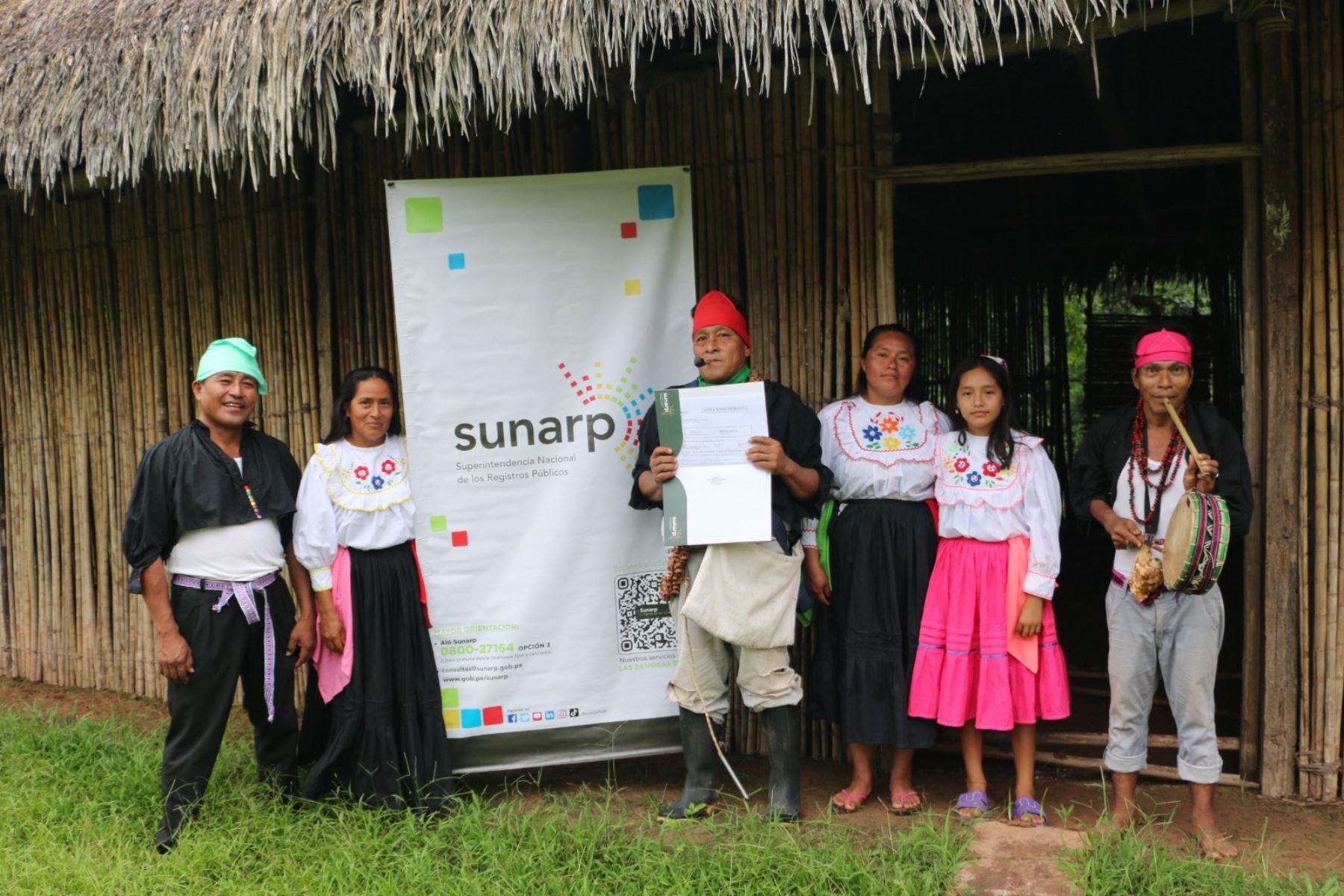 Sunarp registra tierras ancestrales de 46 comunidades amazónicas en San Martín y Loreto