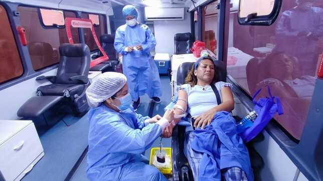 En el 2023, el Hospital Santa Rosa recolectó más de 2800 unidades de sangre con el propósito de salvar vidas