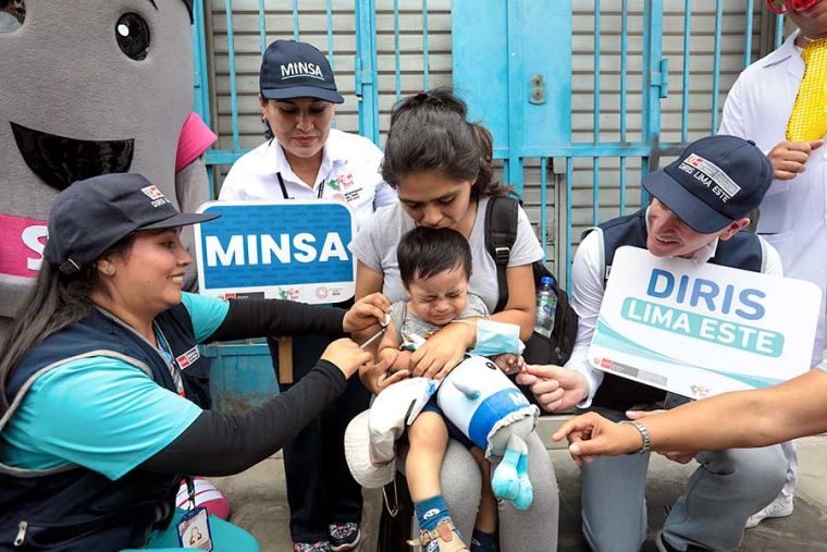 Aplican medio millón de dosis en 15 días