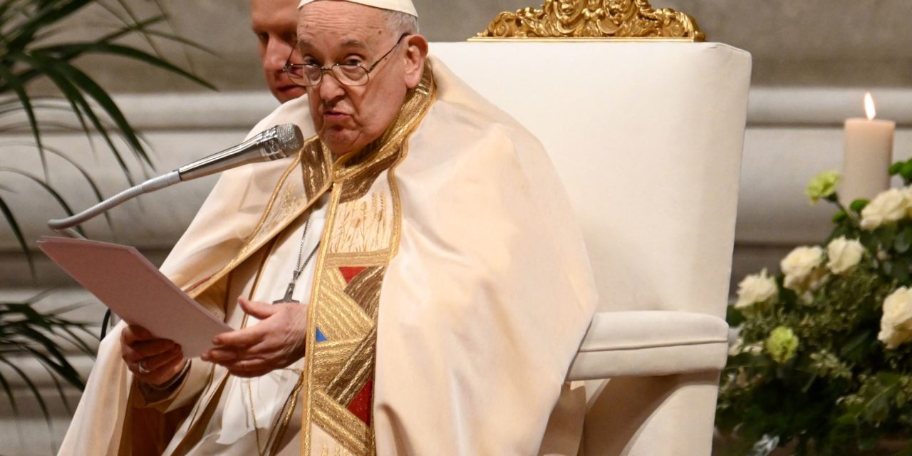 El papa Francisco condena aumento de ataques contra judíos
