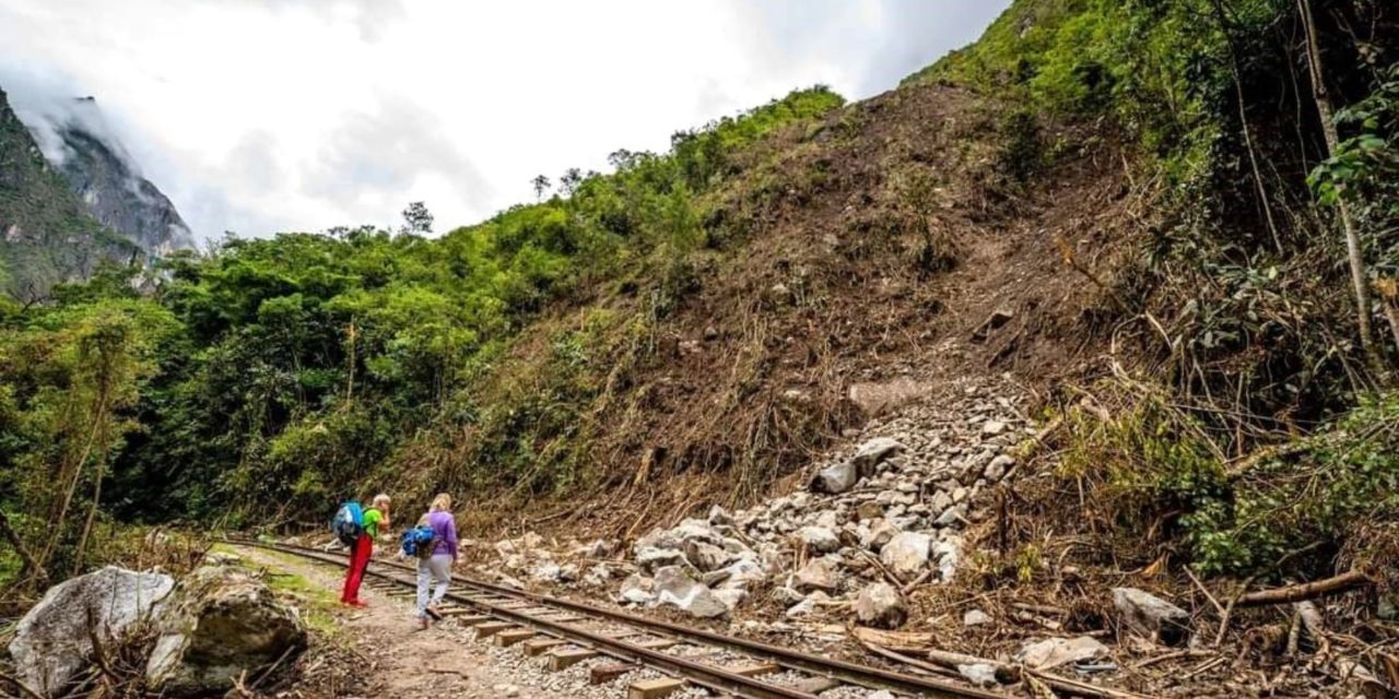 Cierre de "ruta amazónica" en Machu Picchu debido a deslizamientos